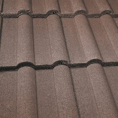 Marley - Double Roman - Concrete Tile Range - Antique Brown