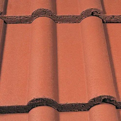 Marley - Double Roman - Concrete Tile Range - Mosborough Red