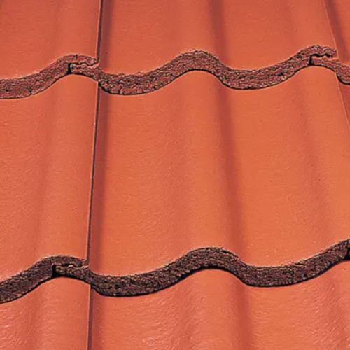 Marley - Mendip - Concrete Tile Range - Mosborough Red