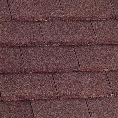 Marley - Plain Tiles - Concrete Tile Range - Dark Red