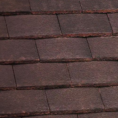 Marley - Plain Tiles - Concrete Tile Range - Natural Red