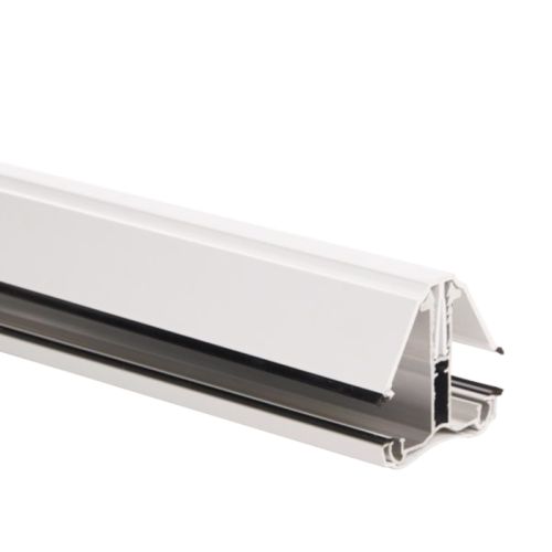 Poly X Economy Self Supporting Aluminium Glazing Bar - White