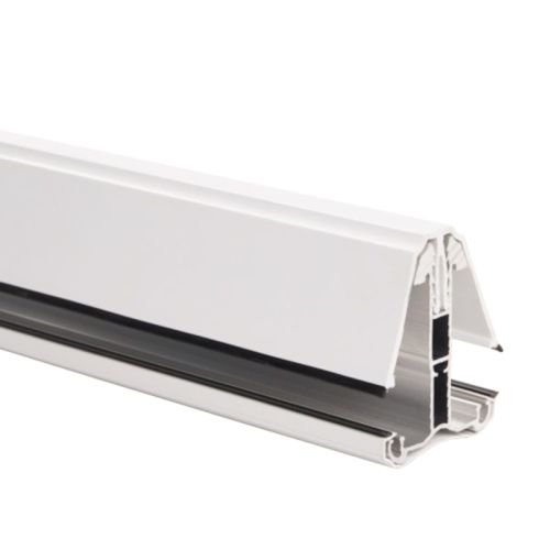 Poly X Heavy Duty Self Supporting Aluminium Glazing Bar - White