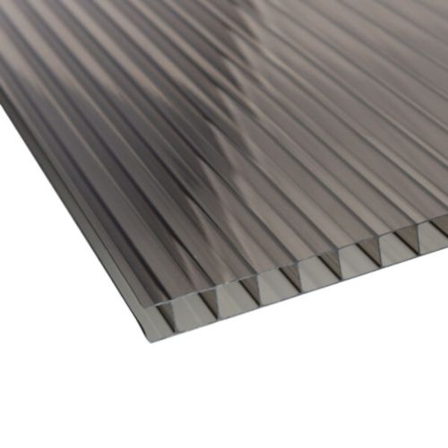 Poly X 10mm Twinwall Polycarbonate Sheet - Bronze (2000x1050x10mm)