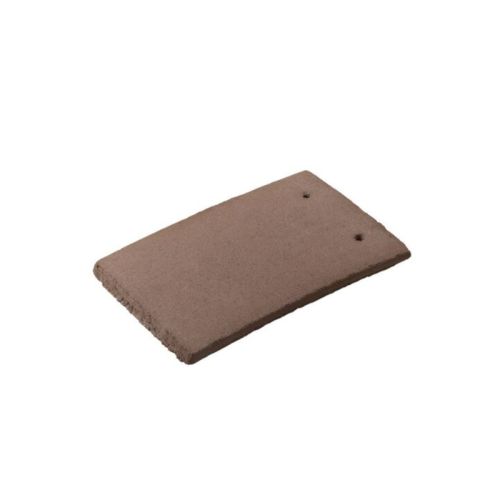 Redland Plain Concrete Roof Tile - Smooth Tudor Brown (6151)