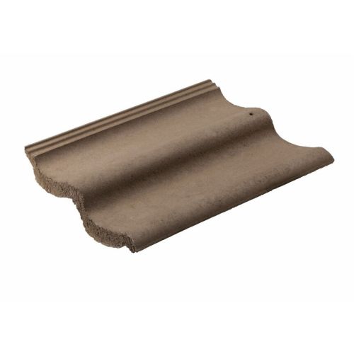 Redland Grovebury Concrete Roof Tile - Smooth Tudor Brown (5741)