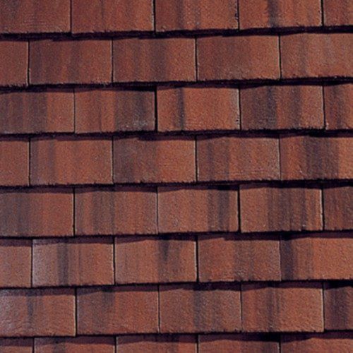 Sandtoft Standard Plain Concrete Roof Tile - Smooth Rustic