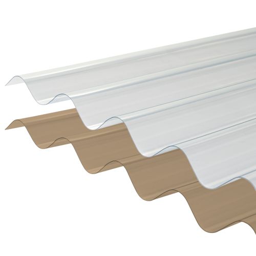 Solstice Corrugated PVC Roofing Sheet - 0.8mm