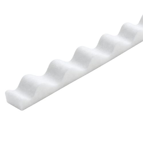 Solstice Mini Corrugated PVC Flexible Foam Eaves Fillers - 608mm (Pack of 4)