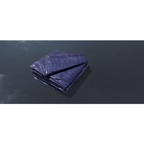 Protec - Medium Duty Tarpaulin - 3.5m x 5.4m (Pack of 5)