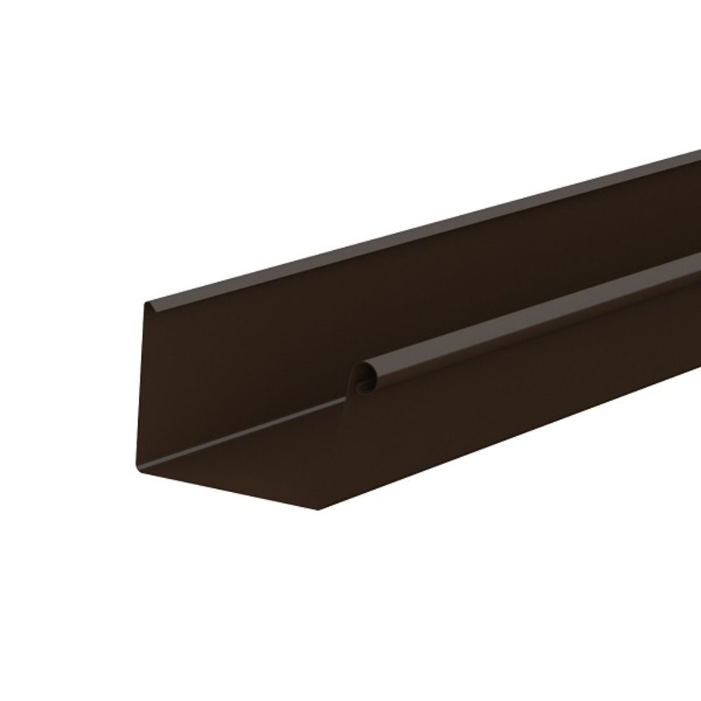 Lindab Steel Guttering - 140mm Rectangular Gutter - 3000mm