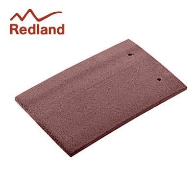 Redland Plain Eaves/Top Tile - Concrete Tile - Smooth Breckland Brown