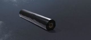 Protec - 1000 Gauge Black Polythene Sheet - 4m x 25m (Pack of 5)