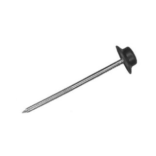 Onduline Capped Fixing Nails - 65mm x 18mm x 3.4mm - Black (Bag of 400)