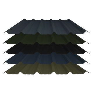 Steel Box Profile Roofing Sheet (32/1000) - PVC Plastisol Coated - 0.5mm / 0.7mm