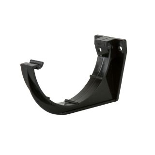 Brett Martin uPVC Roundstyle Guttering Fascia Bracket - 112mm - Black