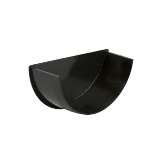 Brett Martin uPVC Roundstyle Guttering Internal Stopend - 112mm - Black