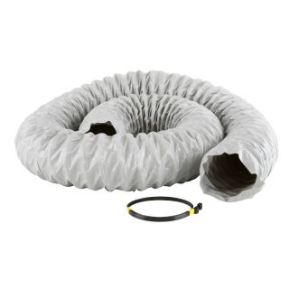 Corovent - 110mm PVC Coated Flexi Tube with Clips