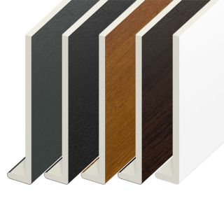 Standard UPVC Fascia Capping Board - 5000mm x 9mm