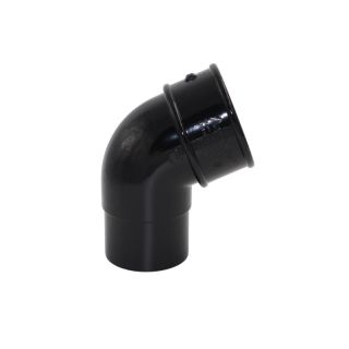 Aquaflow UPVC Half Round Guttering Downpipe Offset Bend - 68mm