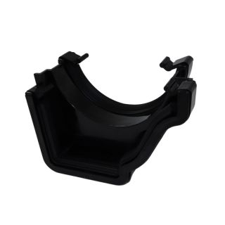 Aquaflow UPVC Ogee Guttering Half Round Adaptor - 128mm x 88mm