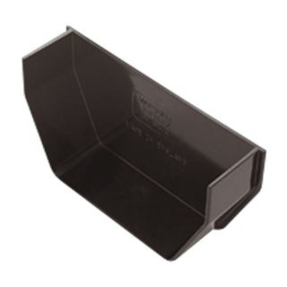 Aquaflow UPVC Squareline Guttering Internal Stop End - 114mm x 59mm