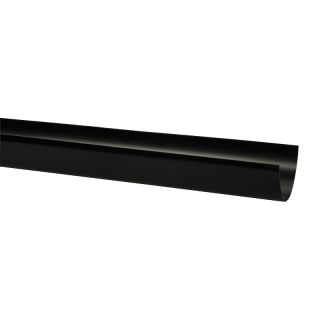 Aquaflow UPVC Universal XL Half Round Guttering - 4000mm x 114mm x 71.5mm