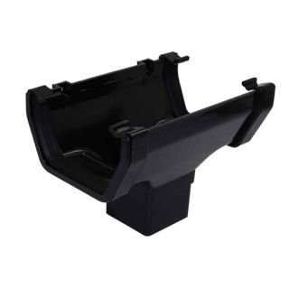 Aquaflow UPVC Squareline Guttering Running Outlet - 114mm x 59mm