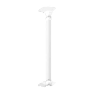 Ogee UPVC Fascia & Capping Board 90° Internal Corner Trim - Smooth White (350mm)