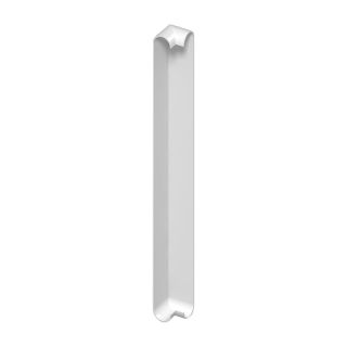 Bull-Nosed UPVC Fascia & Capping Board 90° External Corner Trim - Smooth White (350mm)