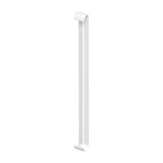 Bull-Nosed UPVC Fascia & Capping Board Joint Trim - Smooth White (500mm)
