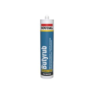 Soudal Butyrub Butyl Mastic Sealant - 300ml