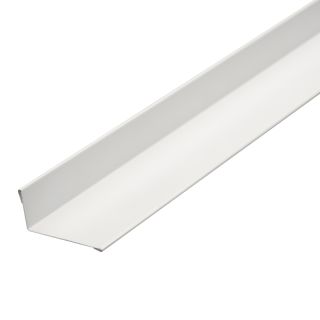 Marlon R Glaze Plain Metal Wall Flashing - 2000mm x 1.2mm (White)