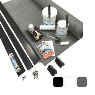 Classic Bond - EPDM Rubber Porch Roof Kit with Trims