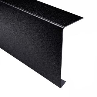 Sure Edge - 2m Metal Edge Trim - Black Plastisol