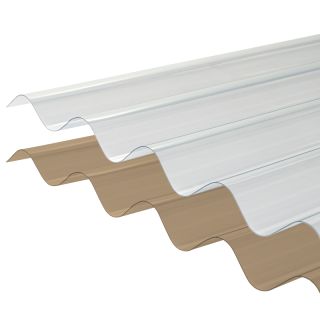 Solstice Corrugated PVC Roofing Sheet - 0.8mm