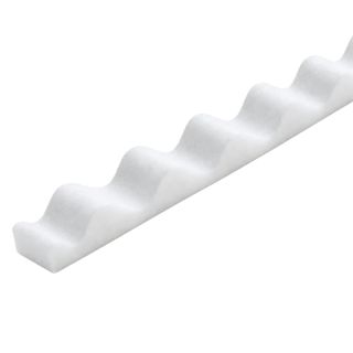 Solstice Mini Corrugated PVC Flexible Foam Eaves Fillers - 608mm (Pack of 4)