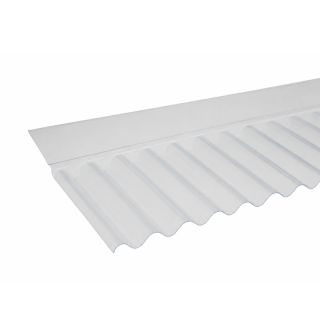 Solstice Mini Corrugated PVC Wall Flashing - Clear - 662mm x 0.8mm