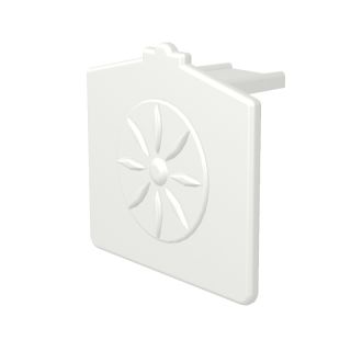 Storm Capex 70 Aluminium Extended Glazing Bar End Cap