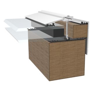 Storm Capex 70 Gable End Finishing Profile Glazing Bar