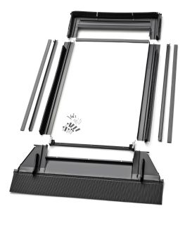 VELUX EDJ 00 Recessed Insulated Single Tile Flashing Installation Kit