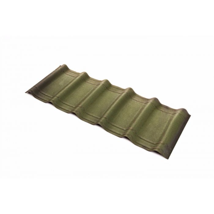 Onduvilla - Bitumen Roof Tiles - Shaded Green (2.18 m2 Coverage - Pack of 7)