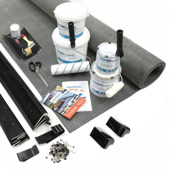 Classic Bond - EPDM Rubber Dormer Roof Kit With Trims