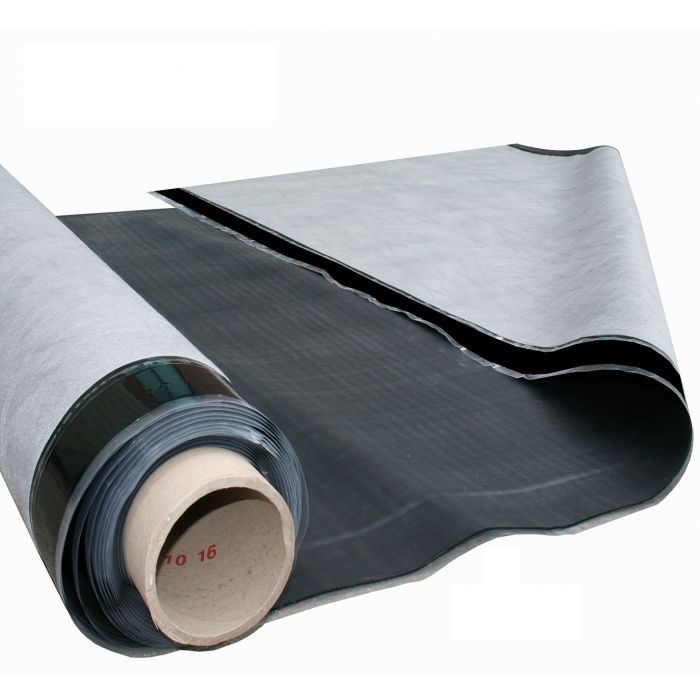 DuoPly - Fleece Reinforced EPDM 2.6mm Thick - Roll Size 1.525m x 12.19m (18.58m2 Roll)