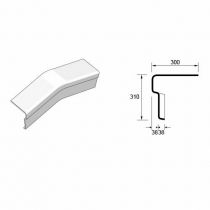 Eternit 6 Inch Fibre Cement Cranked Vergeline Bargeboard