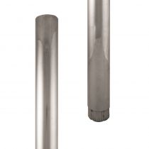 Lindab Steel Guttering - Downpipe - Magestic Galvanised