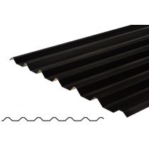 Steel Box Profile Roofing Sheet (34/1000) - PVC Plastisol Coated - 0.5mm / 0.7mm