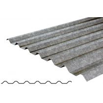 Galvanised Steel Box Profile Roofing Sheet (34/1000) - 0.5mm / 0.7mm