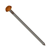 Soffit, Fascia & Capping Board Polytop Fixing Nails - 50mm - Brown (Pack of 100)