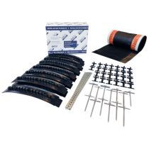 Timloc Roll Out Dry Fix Ventilated Ridge Kit - 300 x 6000mm